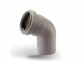 Kolano kanalizacyjne 50 67 stopni Comfort Plus PIPELIFE