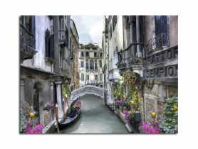 Obraz Canvas Watercolor3 60x80 cm St333 Venice
 STYLER