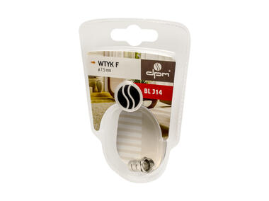 Zdjęcie: Wtyk F 7,5 mm BLJ14 DPM SOLID