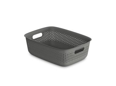 Zdjęcie: Pojemnik 39x29x13 cm 10 L szary 5510 Openstore ORPLAST