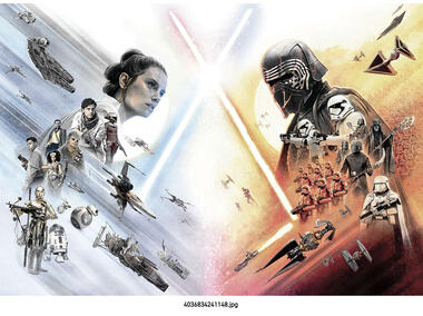 Fototapeta Star Wars EP9 Movie Poster Wide VENA