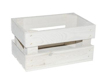 Zdjęcie: Skrzynka drewniana malowna biała 20x32x14 cm DIRECT HG