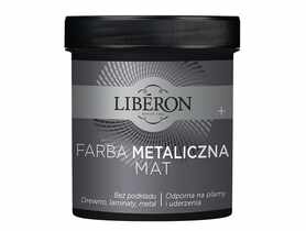 Farba Metaliczna ciemne srebro mat 0,5 L LIBERON