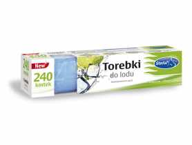 Torebki do lodu samozamykające się 240 kostek box STELLA