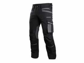 Spodnie robocze Professional Stretch Line XXXL -60 czarne STALCO