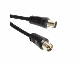 Kabel TV-Video, 2 m, czarny BMF02B DPM SOLID