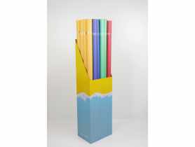 Makaron do pływania róznokolorowy z gąbki 160x6,7 cm VOG