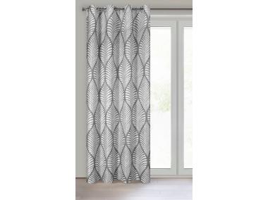 Zdjęcie: Zasłona gotowa Eloisa 140x250 cm stalowy EUROFIRANY