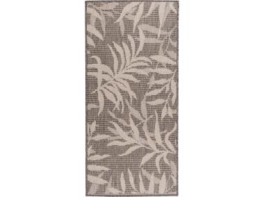 Zdjęcie: Dywan Express 60x100 cm liście szaro-beżowy MULTI-DECOR