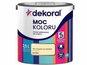 Farba lateksowa Moc Koloru Gruszka na wierzbie 2,5 L DEKORAL