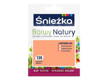 Zdjęcie: Farba Barwy Natury tester soczysta morela 139 25ml ŚNIEŻKA
