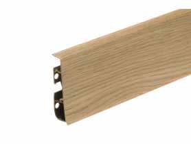 Listwa przypodłogowa PVC Hi Line Prestige 2,2x7,5 cm 2,50 m Dąb Klasyczny Mat CEZAR
