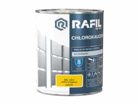 Emalia chlorokauczuk żółty drogow RAL1023 0,75L RAFIL