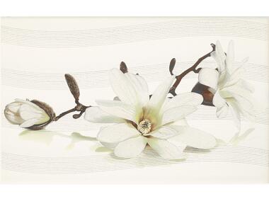 Zdjęcie: Płytka dekor Lira white  flower 25x40 cm CERSANIT