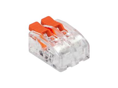 Zdjęcie: Złączka instalacyjna zaciskowa 2-przewodowa; na dowolny przewód 0,2-4mm2; IEC 450V/32A; 10 szt. ORNO