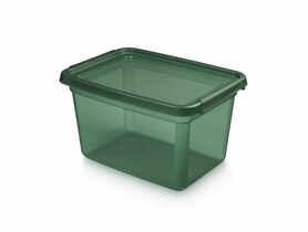 Pojemnik z pokrywką i klipsami 28x38x22,5 cm 15 L Pine (2552) Basestore ORPLAST
