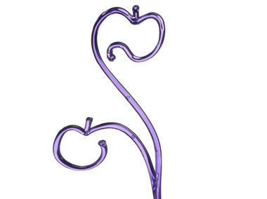 Zdjęcie: Podpórka pod storczyka 59 cm fiolet VERDENIA