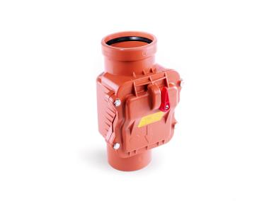 Zdjęcie: Zasuwa burzowa kanalizacyjna KZ PVC 110 PIPELIFE