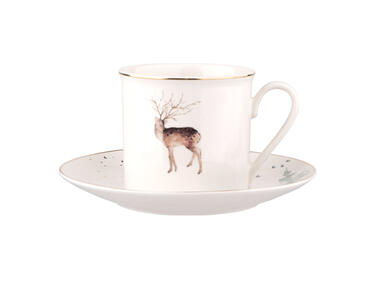 Zdjęcie: Filiżanka ze spodkiem Misty Forest 200 ml ALTOMDESIGN