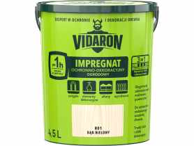 Impregnat ochronno- dekoracyjny 4,5 L dąb bielony VIDARON