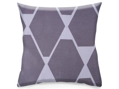Zdjęcie: Poszewka Rhombuses szara 40x40 cm DECO KING