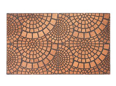 Zdjęcie: Wycieraczka lubiana miedziana 45x75 cm mata gumowa INDAVO