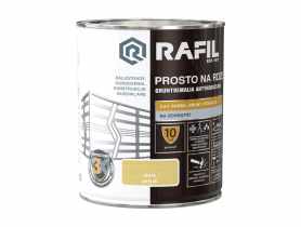 Gruntoemalia prosto na rdzę połysk złoty 0,75L RAFIL