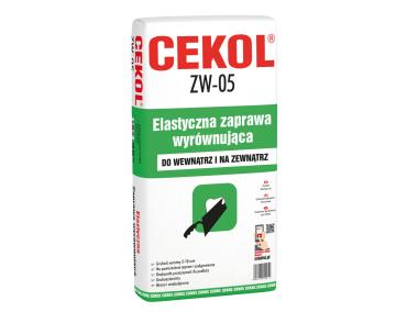 Zaprawa wyrównująca ZW-05 elastyczna 25 kg CEKOL