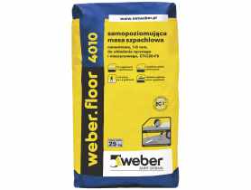 Masa szpachlowa samopoziomująca Floor 4010 - 25 kg WEBER