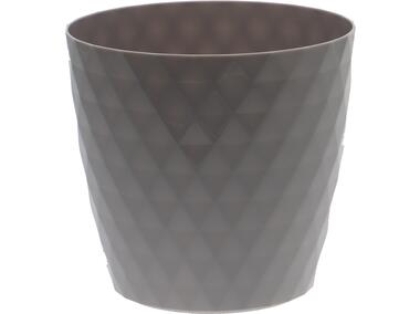 Zdjęcie: Doniczka Cristal 18 cm popiel GARDEN LIFE