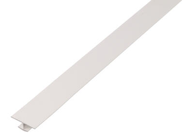 Zdjęcie: Profil H PVC biały 1000x25x6x10 mm ALBERTS