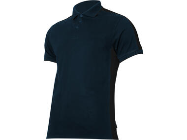 Koszulka Polo 190g/m2, granatowo-czarna, XL, CE, LAHTI PRO