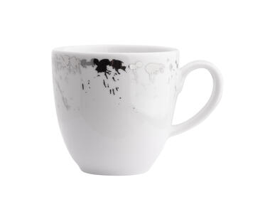 Zdjęcie: Filiżanka 250ml biały platyna ALTOMDESIGN