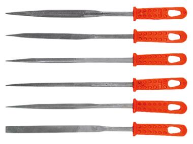 Zdjęcie: Pilniki iglaki do metalu, zestaw 6 sztuk TOP TOOLS