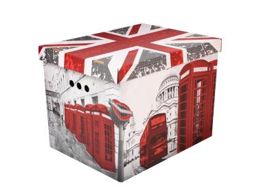 Zdjęcie: Pudło XL Londyn 2 szt. 32x32x42 cm BERTONI