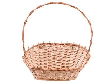 Zdjęcie: Kosz wiklinowy prezentowy 45x35x24/50 cm TIN TOURS