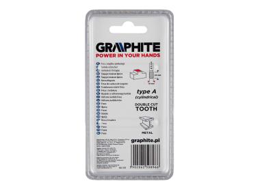 Zdjęcie: Frez do metalu HM, typ A walcowy, 10 x 25 mm, trzpień 6 x 45 mm GRAPHITE