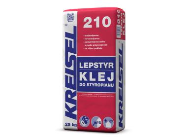 Zdjęcie: Zaprawa klejąca do mocowania płyt styropianowych Lepstyr 210 25 kg KREISEL