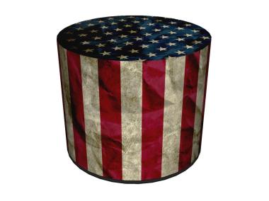 Zdjęcie: Pufa dekoracyjna America 40x40 cm BERTONI