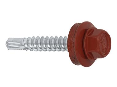 Zdjęcie: Wkręty firmowe 4,8x35 mm wiśniowe WKRĘT-MET