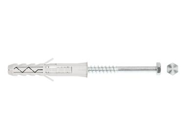 Zdjęcie: Kołek rozporowy z wkrętem do drewna z łbem sześciokątnym Kkx-12x180 mm  -50 szt. WKRĘT-MET