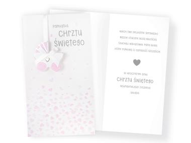 Zdjęcie: Karnet PM-221 Chrzest KUKARTKA