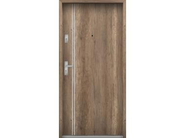Drzwi wejściowe do mieszkań Bastion A-37 Dąb bagienny 90 cm prawe ODP KR CENTER