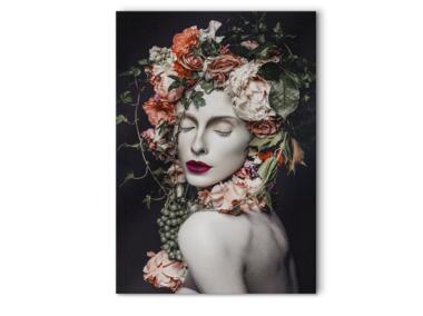 Zdjęcie: Obraz Canvas silver 85x113 cm baroque STYLER