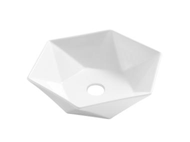 Zdjęcie: Umywalka nablatowa Naksos Trend 54 cm, geometryczna INVENA