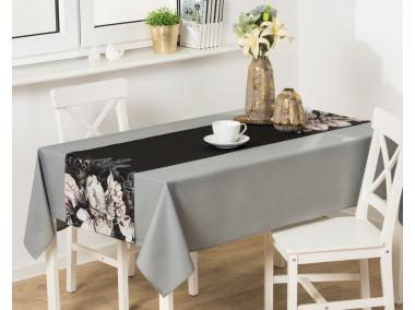 Zdjęcie: Bieżnik Alice 40x140 cm czarny UNIGLOB