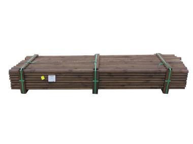 Zdjęcie: Rygiel półpalisada 7x250 cm brąz SOBEX