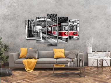 Zdjęcie: Obraz Multicanvas-100x150 cm St184 Pociąg STYLER