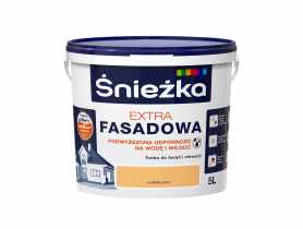 Farba Extra Fasadowa Karmelowy 5L N ŚNIEŻKA