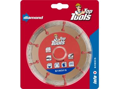 Zdjęcie: Tarcza diamentowa 115mm segmentowa  TOP TOOLS